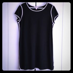 Slimming & comfortable jersey shift dress